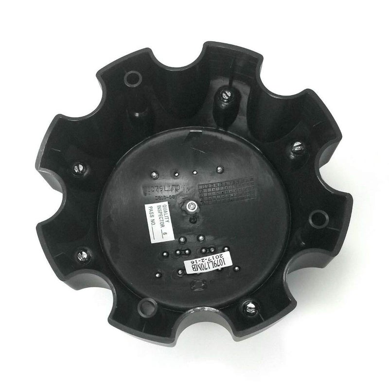 KMC XD Series by KMC Wheels KMC XD Series 441 796 797 798 800 801 8 Lug Matte Flat Black Center Cap 1079L170-MB-8LUG - Image 2